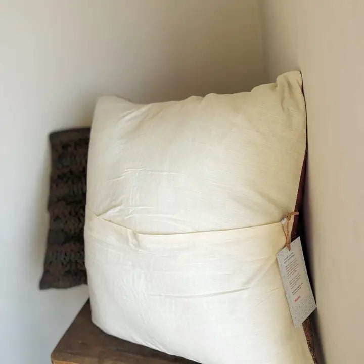Vintage kantha pillow cover