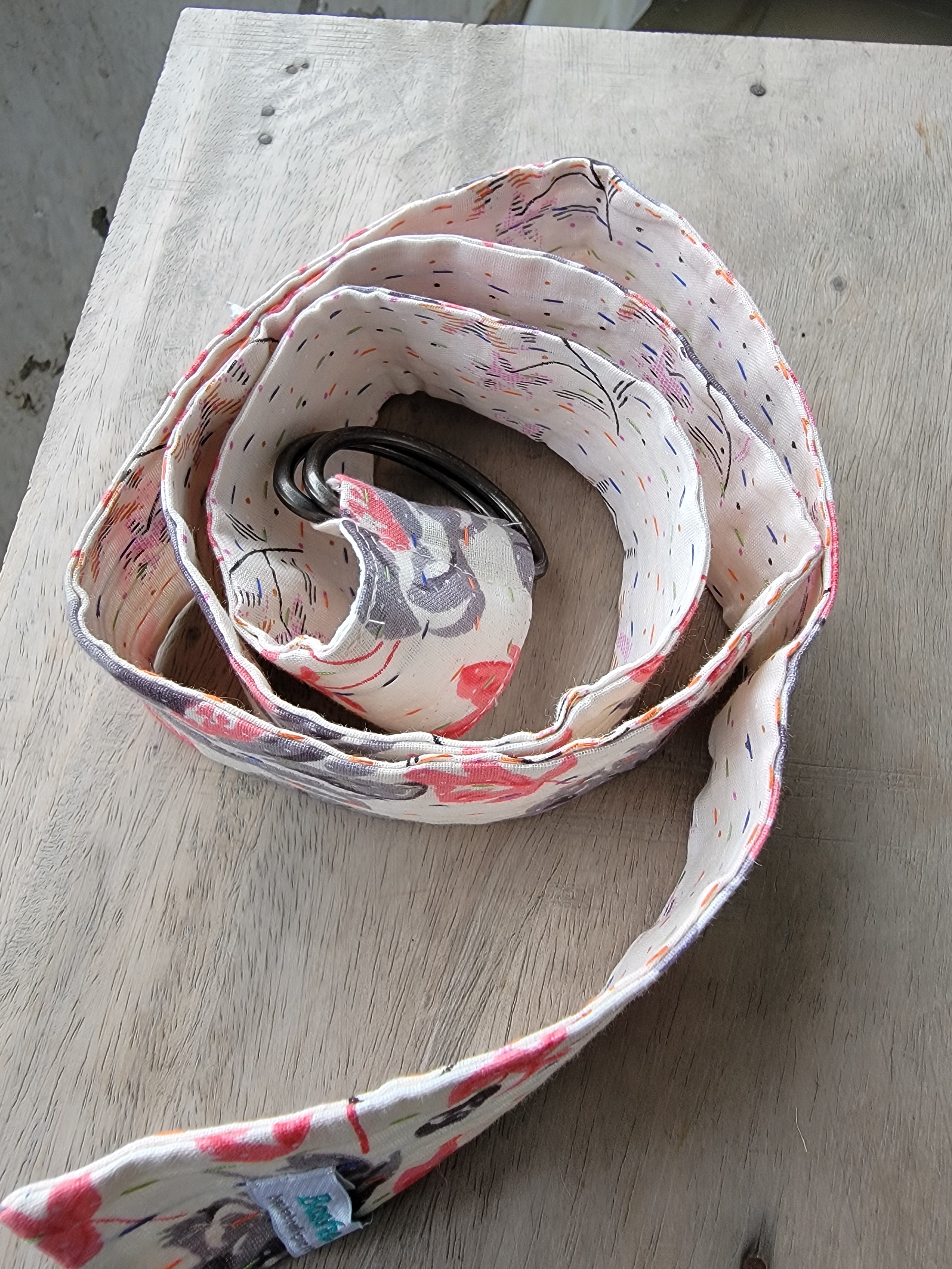 Handmade Kantha Sari Belt | Reversible Upcycled Fabric Belt