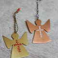 Embroidered Angel Ornament