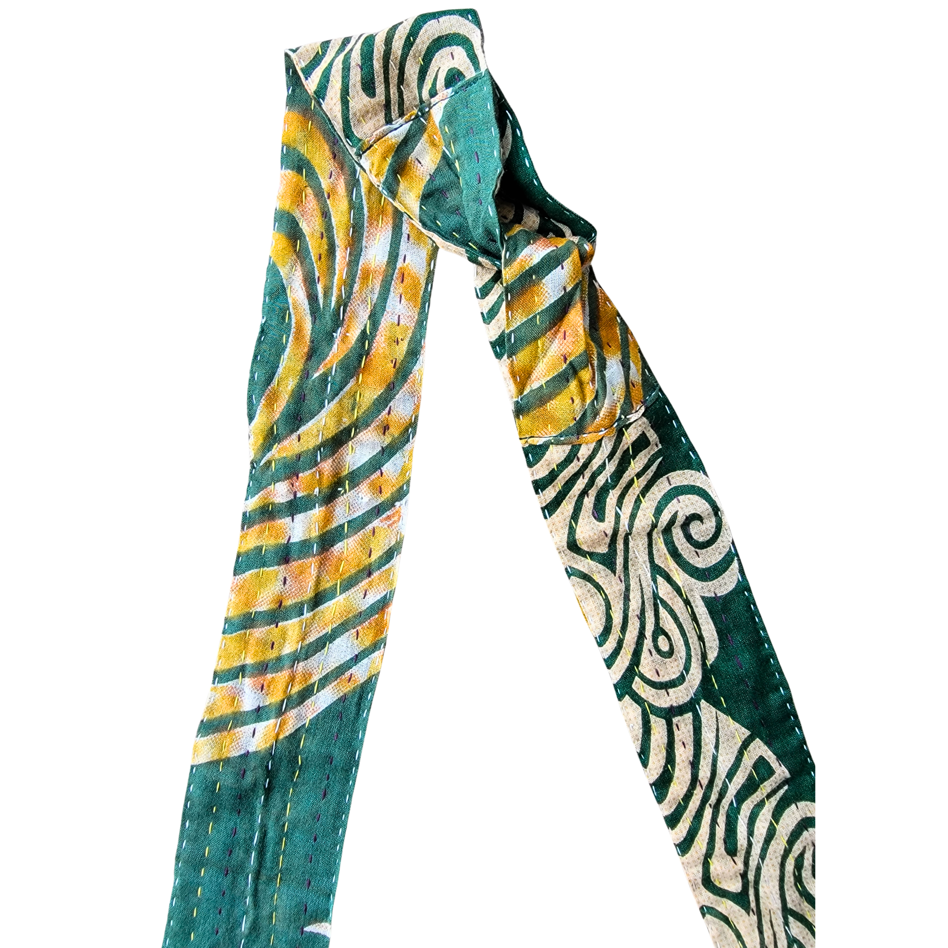 Kantha Hair Wrap in Vintage Cotton