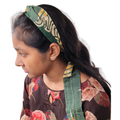 Kantha Hair Wrap in Vintage Cotton