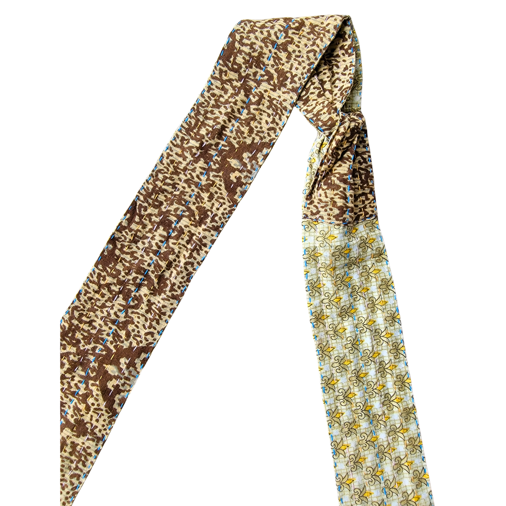 Kantha Hair Wrap in Vintage Cotton