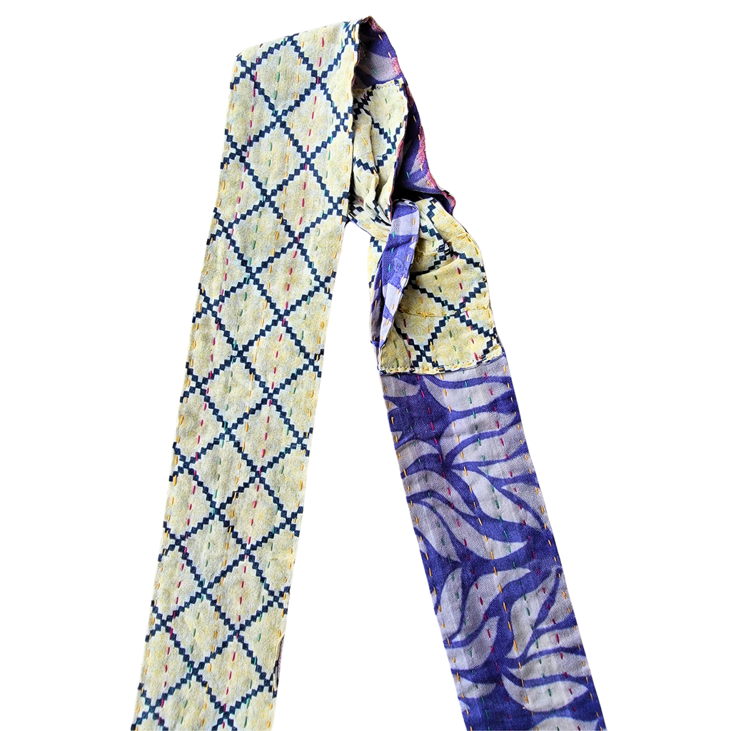Kantha Hair Wrap in Vintage Cotton