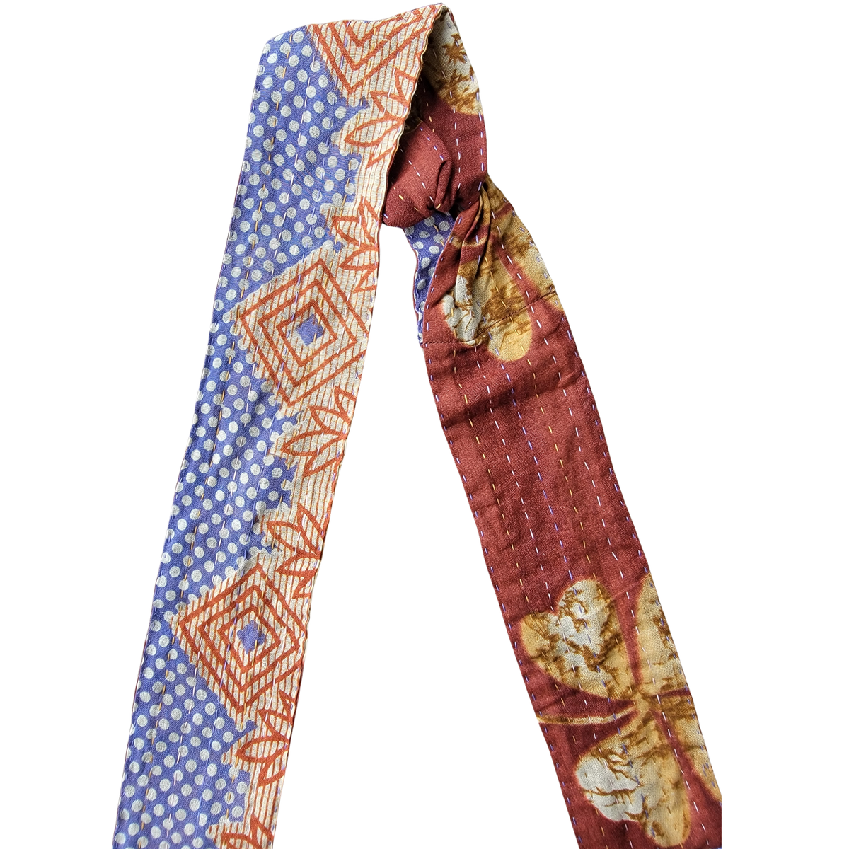 Kantha Hair Wrap in Vintage Cotton