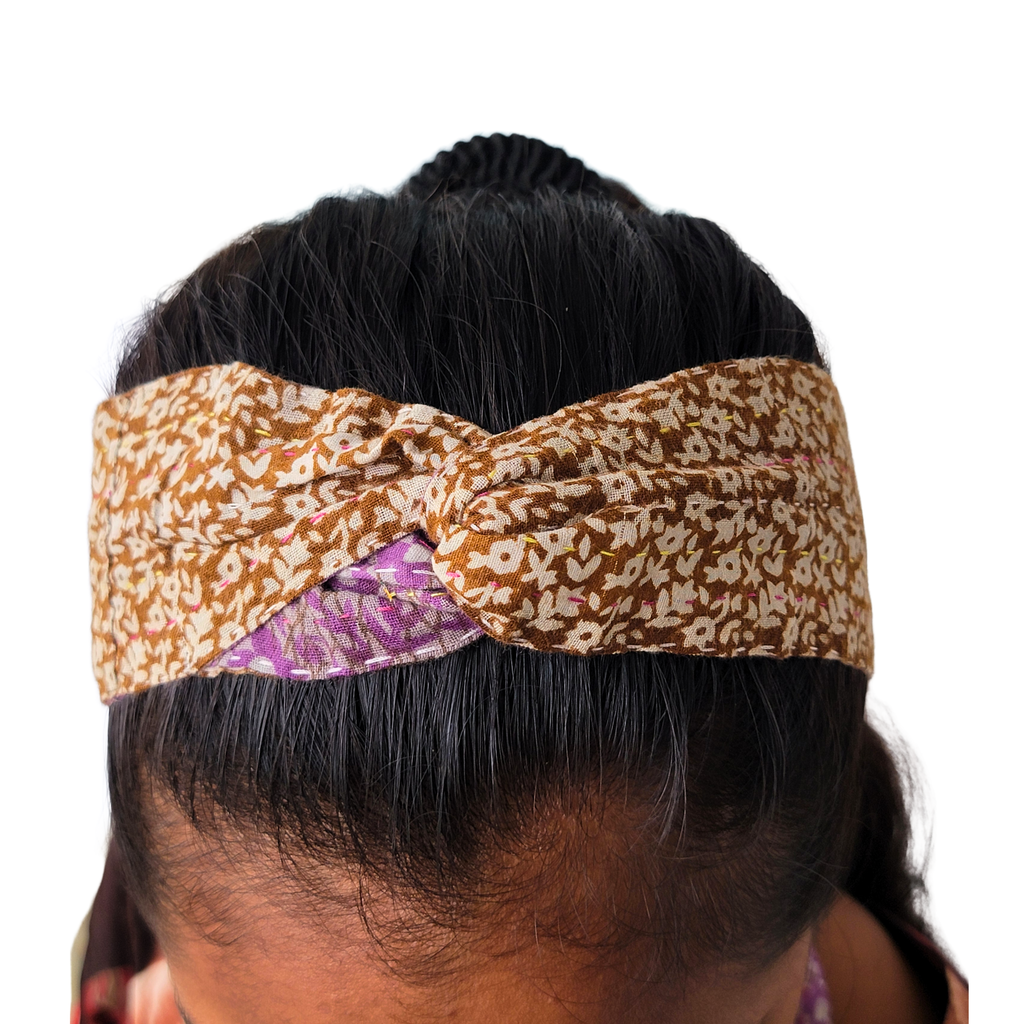 Kantha Hair Wrap in Vintage Cotton (Copy)