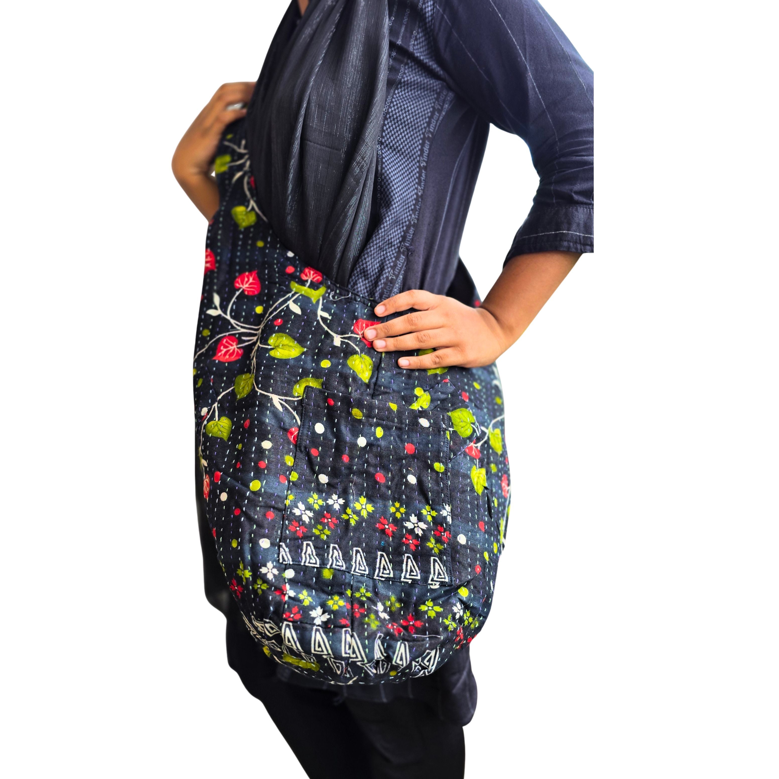 Kantha Carry All Shoulder Bag