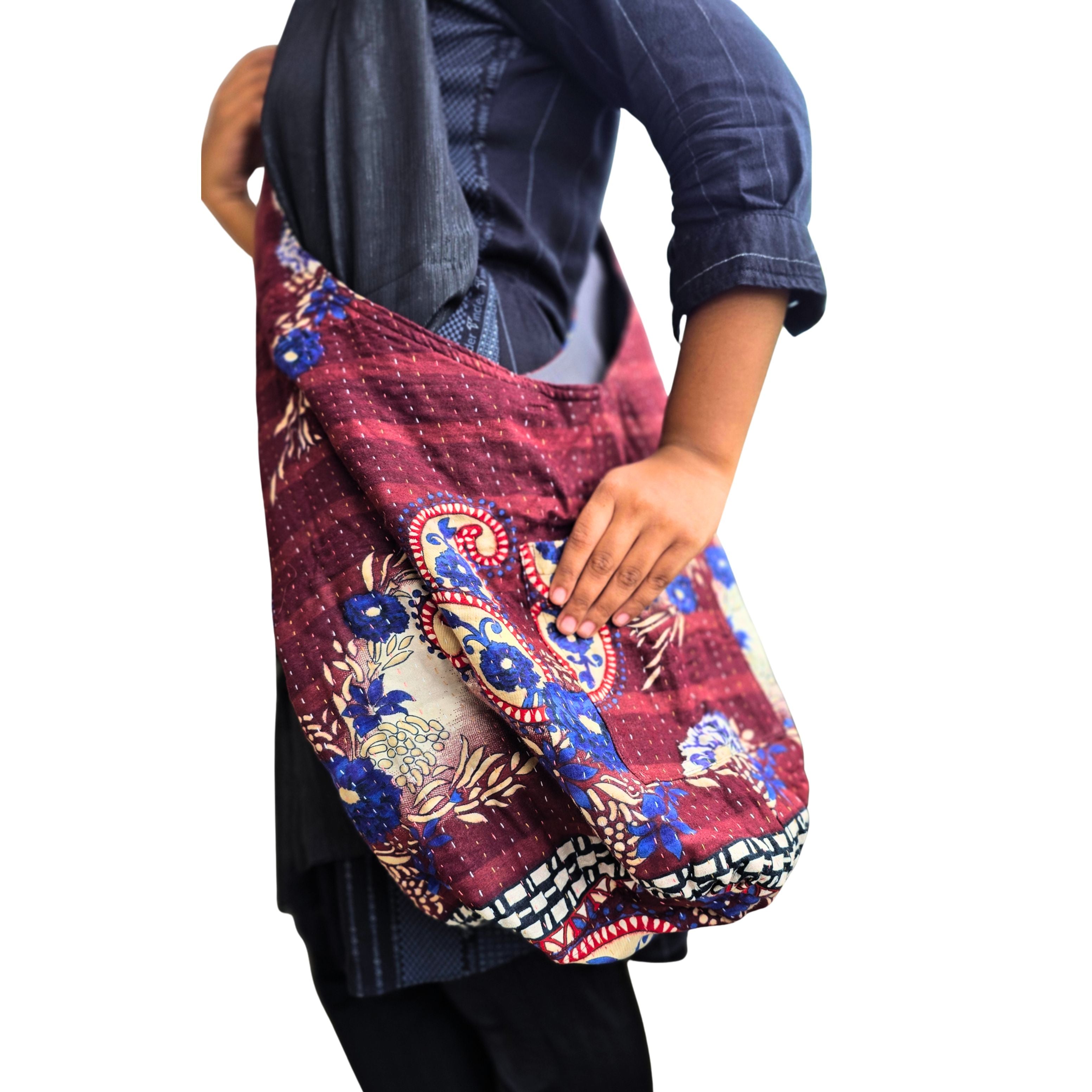 Kantha Carry All Shoulder Bag