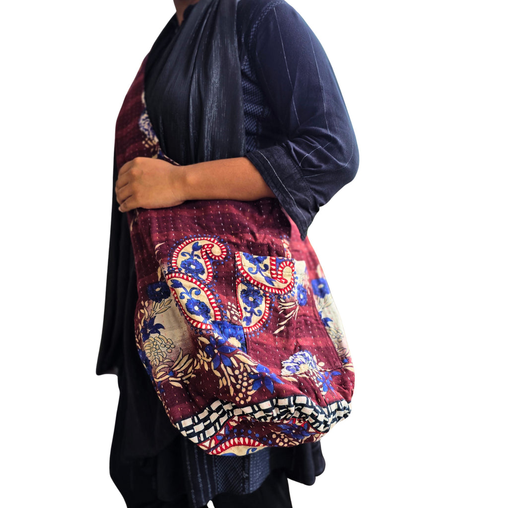 Kantha Carry All Shoulder Bag