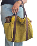 Basha Kantha Everyday Bag in Gold
