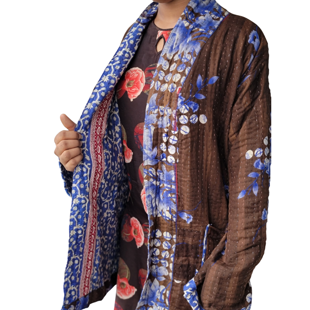 One-of-a-Kind Handmade Women's Jacket | Sustainable Fair Trade