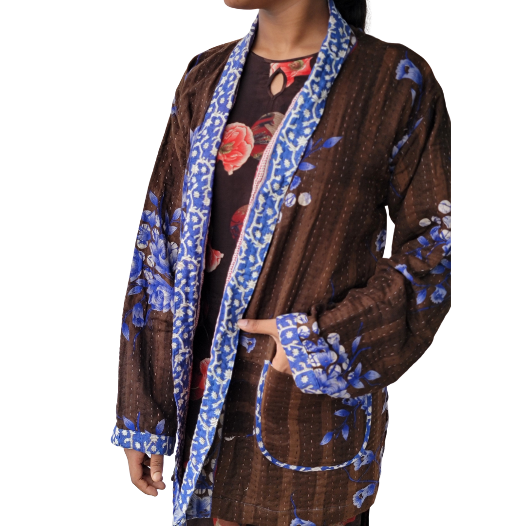 One-of-a-Kind Handmade Women's Jacket | Sustainable Fair Trade