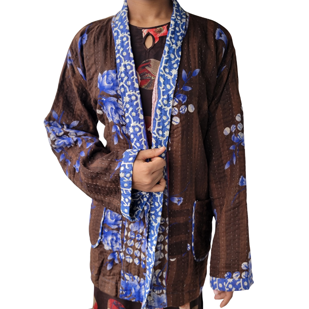 One-of-a-Kind Handmade Women's Jacket | Sustainable Fair Trade