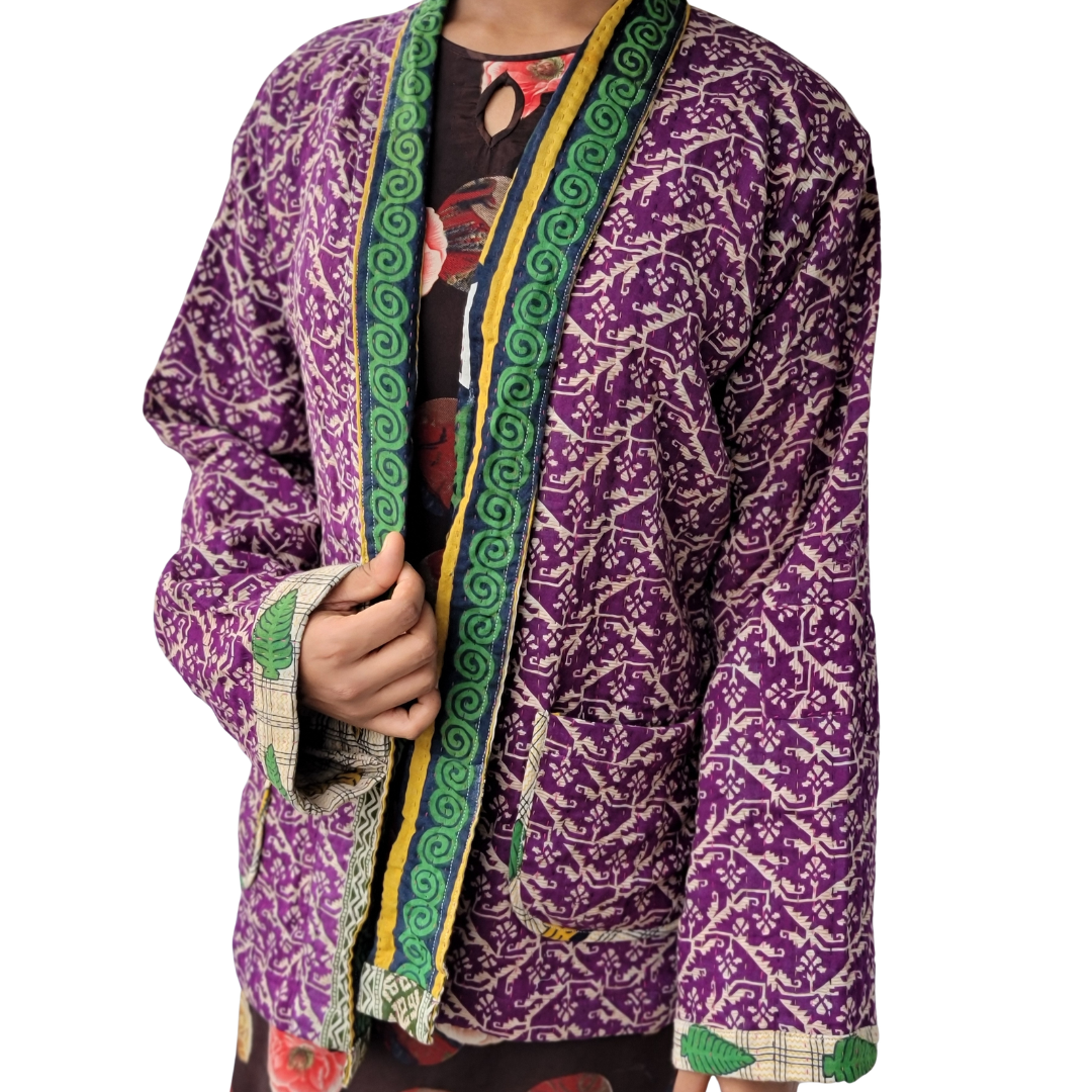 One-of-a-Kind Handmade Women's Jacket | Sustainable Fair Trade