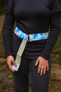 Handmade Kantha Sari Belt | Reversible Upcycled Fabric Belt