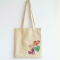 Ethical Mother’s Day Gift Set | Handmade Card, Embroidered Heart & Tote