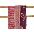 Basha Throw Blanket in Maroon