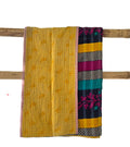 Basha Throw Blanket in Bright Yellow