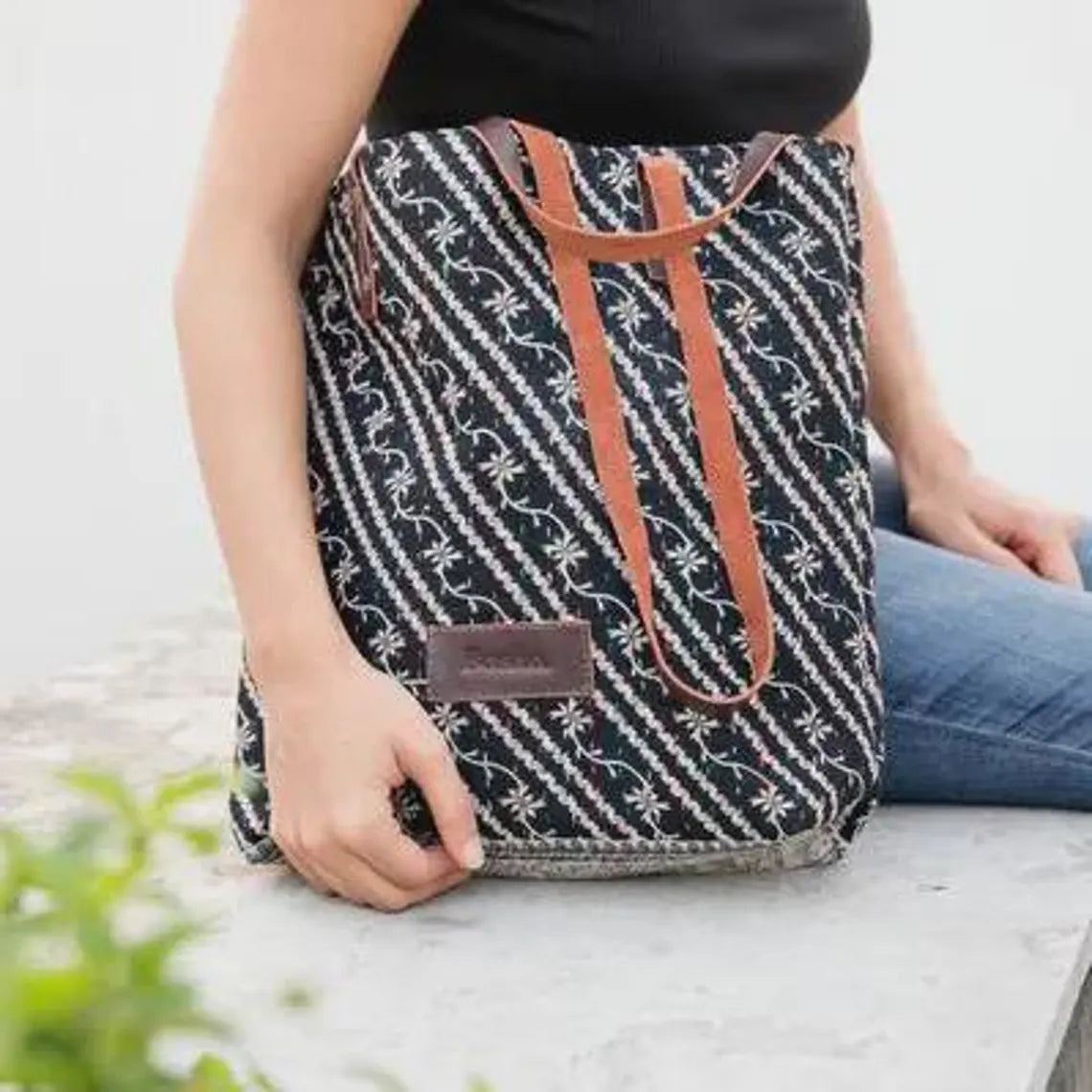Kantha Tote Bag
