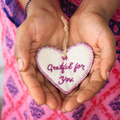 Ethical Mother’s Day Gift Set | Handmade Card & Embroidered Heart